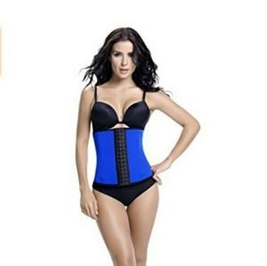 Waist Trainer Hourglass Steel Boned Latex Bodice